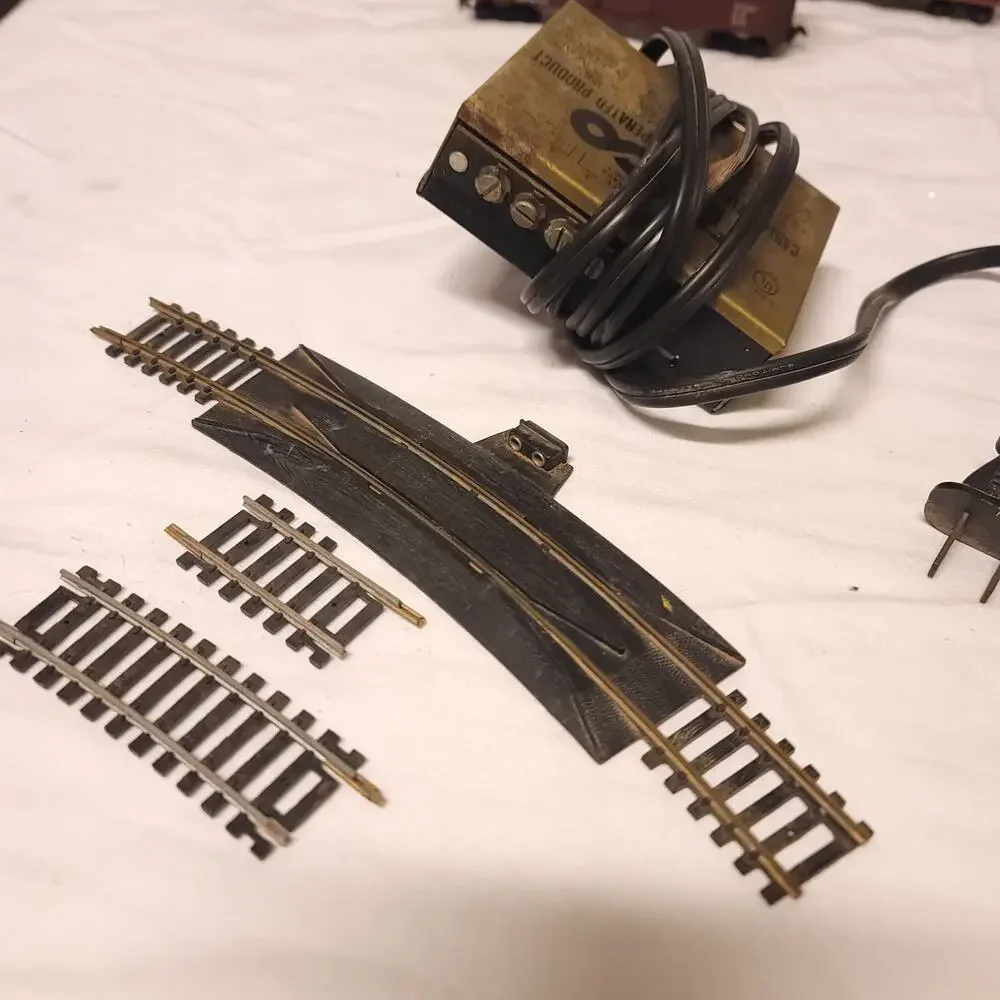 Vintage HO Scale Train Set Rocky Mountain Pennsylvania Delaware Central Cars
